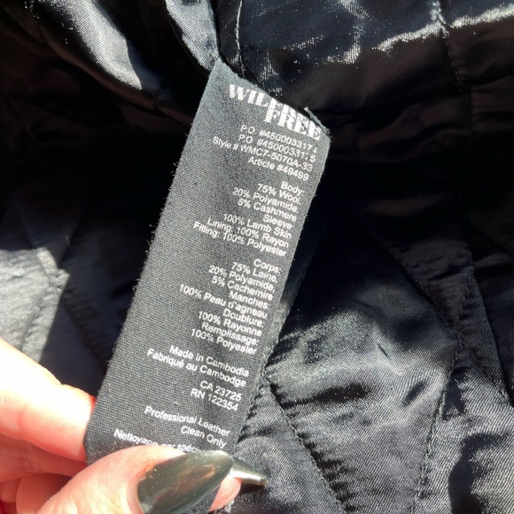 Wilfred Free Moto Fei Coat - Picture 7 of 7